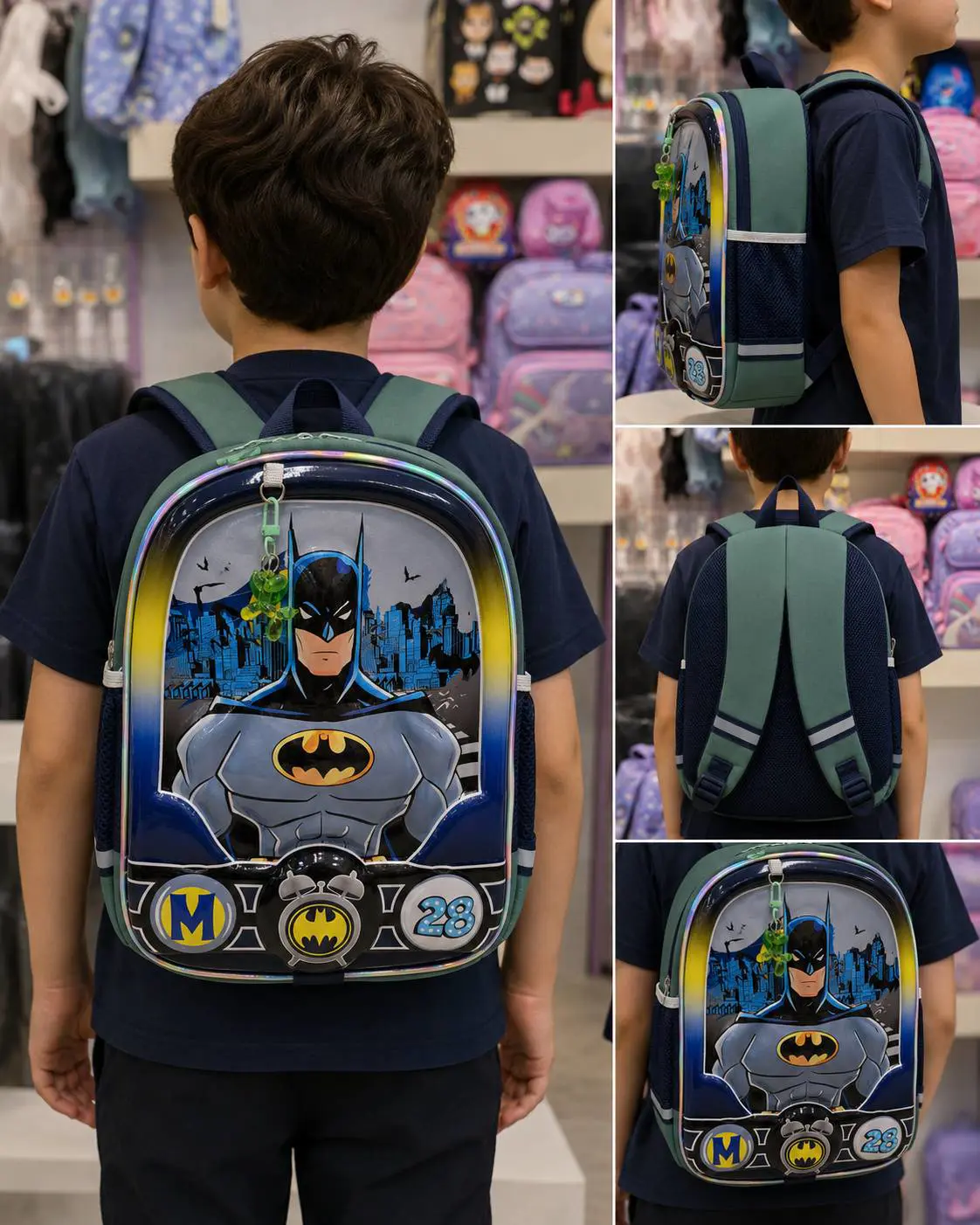 کوله پشتی دخترانه BATMAN