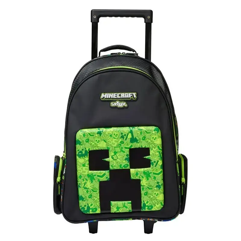 کوله پشتی چرخدار minecraft